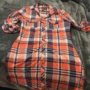 Flannel dress